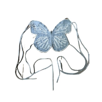 Sexy Babes Butterfly Camisole Backless Lace Top 30