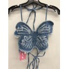 Sexy Babes Butterfly Camisole Backless Lace Top 30