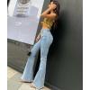Sexy Solid Color Hip Lifting Jeans 39