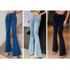 Sexy Solid Color Hip Lifting Jeans 39