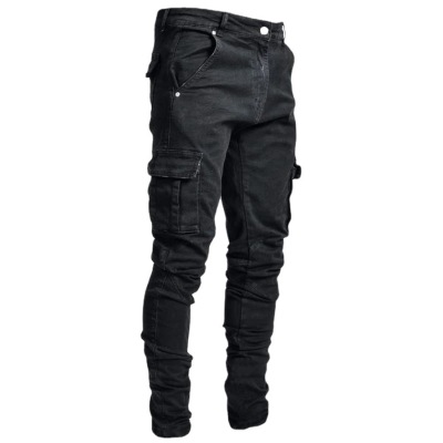 Side Pocket Small Feet Skinny Jeans Wholesale Men 2