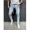 Side Pocket Small Feet Skinny Jeans Wholesale Men 2