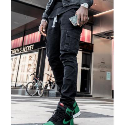 Side Pocket Small Feet Skinny Jeans Wholesale Men 2
