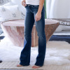 Slim-fit ripped denim trousers 110