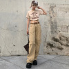 Spice Girls Straight-leg Pants Low Rise with Personalized Pockets 13