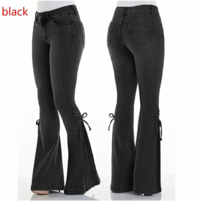 stretch denim trousers 58