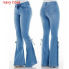 stretch denim trousers 58