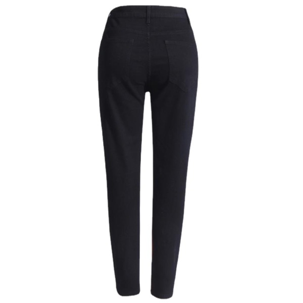 Stretch Skinny Stretch Jeans Gradient Painted Denim Trousers Men 86