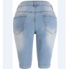 Women's High Waist Ripped Stretch Jeans 108