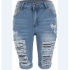 Women's High Waist Ripped Stretch Jeans 108