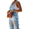 women's light mid waist blue jeans 6