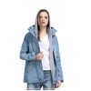 women's loose slim trench coat fat vest two piece set 75