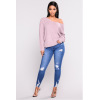 women's new ripped high waist skinny jeans 55