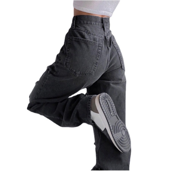 Women's Ripped Jeans Straight Loose Jeans 88