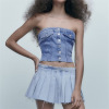 Women's Sexy Slim Short Fashion Denim Vest 19