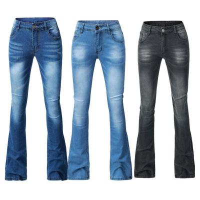 women's skinny elastic tassel flared pants 123 