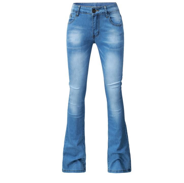 women's skinny elastic tassel flared pants 123 