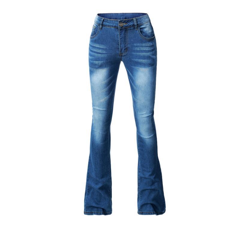 women's skinny elastic tassel flared pants 123 