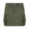 women's solid color low waist slim package hip skirt 120