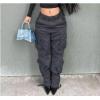 Women's Street Style American Multi-Pocket Casual Workwear Jeans 20